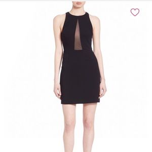 NWT Bailey 44 Black Small Medium Mesh Dress 6